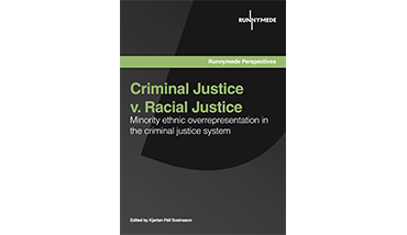Criminal Justice v. Racial Justice: Minority Ethnic Overrepresentation in the Criminal Justice System (2012). Edited by Kjartan PÃ¡ll Sveinsson.