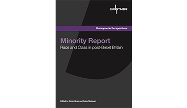 Minority Report: Race and Class in Post-Brexit Britain (2017). Edited by Omar Khan and Faiza Shaheen.