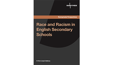 Racism in Secondary Schools (2020). Dr Remi Joseph-Salisbury.